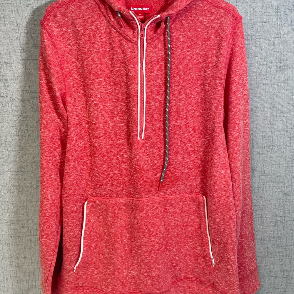 UNIONBAY Red Hoodie Sweatshirt